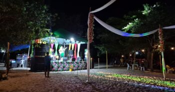 Luau na praia do Curumu celebra a abertura do 35º Festival do Tucunaré