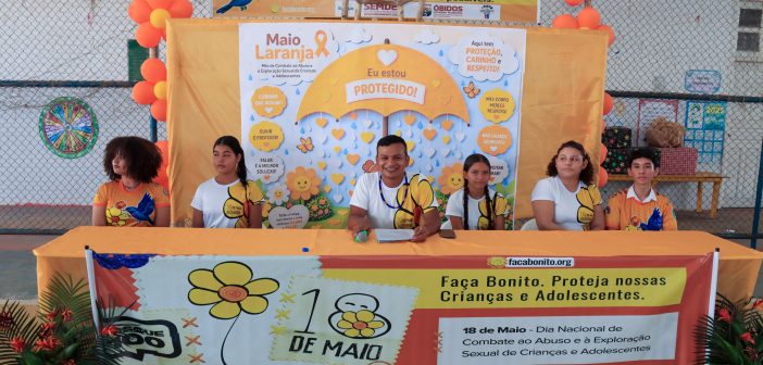 Mobilizações pela proteção de crianças e adolescentes marcam o 18 de maio em Óbidos